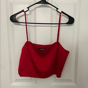Express Red Women's Top